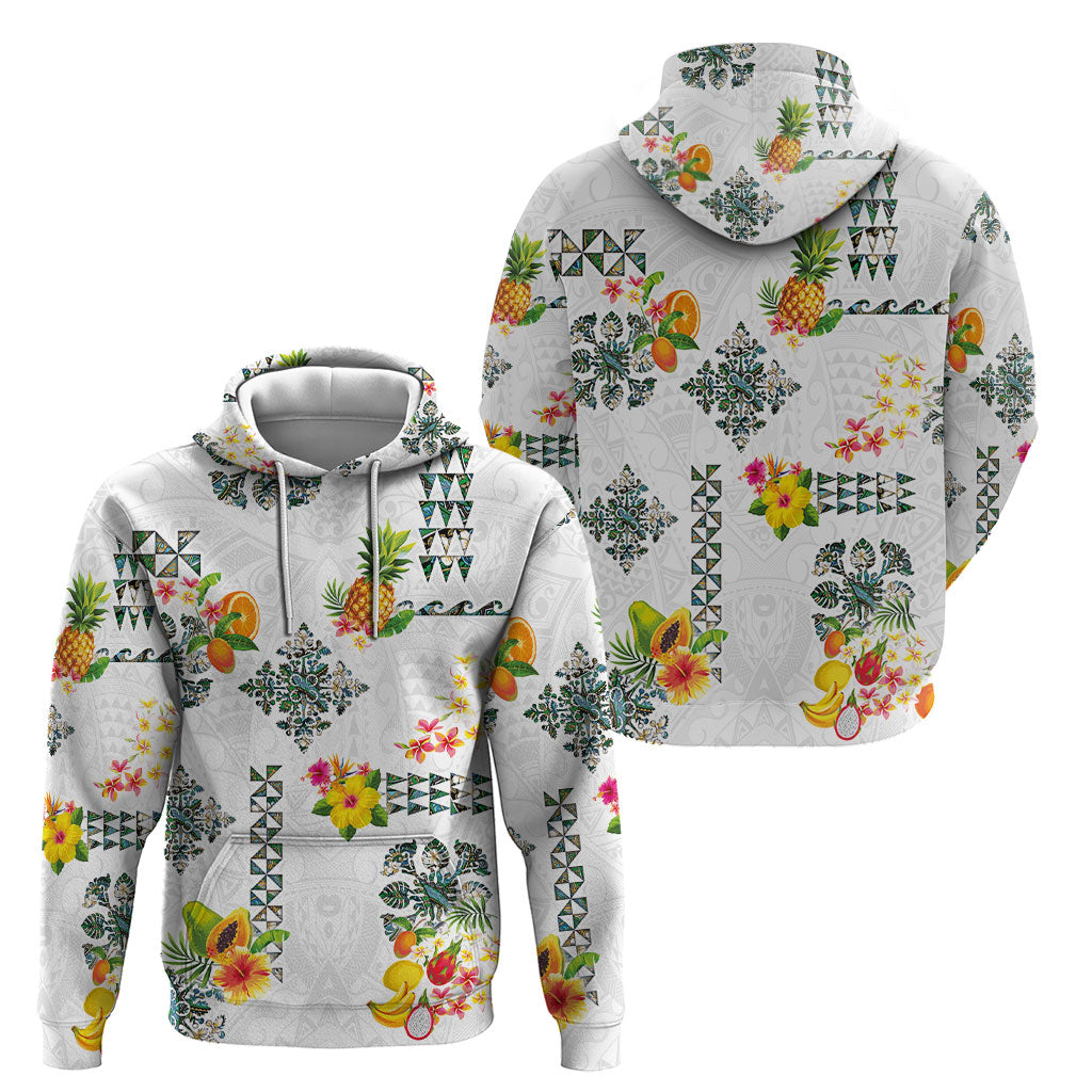 Hawaiian Quilts Hoodie Tropical Fruits and Plants LT03 - Polynesian Pride