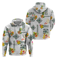 Hawaiian Quilts Hoodie Tropical Fruits and Plants LT03 - Polynesian Pride