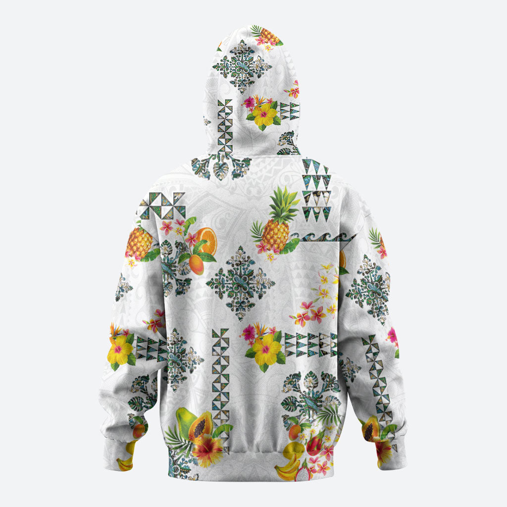 Hawaiian Quilts Hoodie Tropical Fruits and Plants LT03 - Polynesian Pride