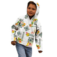 Hawaiian Quilts Kid Hoodie Tropical Fruits and Plants LT03 - Polynesian Pride