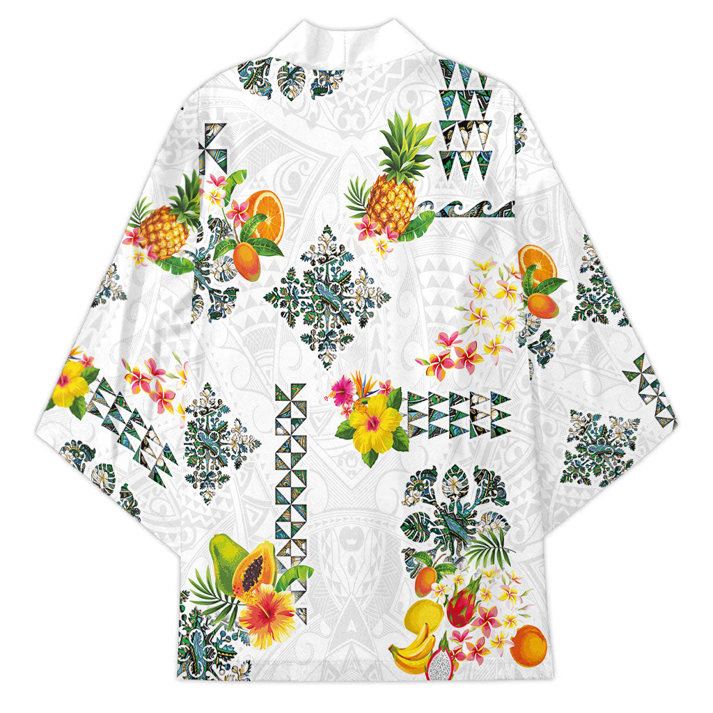Hawaiian Quilts Kimono Tropical Fruits and Plants LT03 - Polynesian Pride