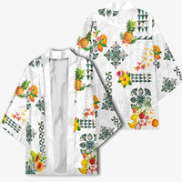 Hawaiian Quilts Kimono Tropical Fruits and Plants LT03 - Polynesian Pride