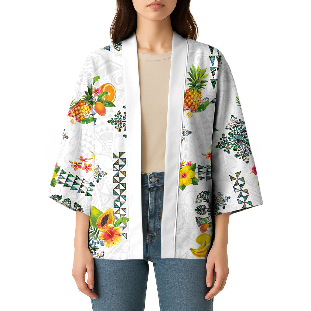 Hawaiian Quilts Kimono Tropical Fruits and Plants LT03 - Polynesian Pride