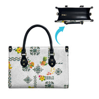 Hawaiian Quilts Leather Bag Tropical Fruits and Plants LT03 - Polynesian Pride