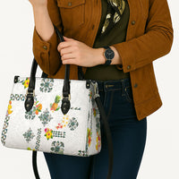 Hawaiian Quilts Leather Bag Tropical Fruits and Plants LT03 - Polynesian Pride