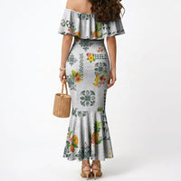 Hawaiian Quilts Mermaid Dress Tropical Fruits and Plants LT03 - Polynesian Pride