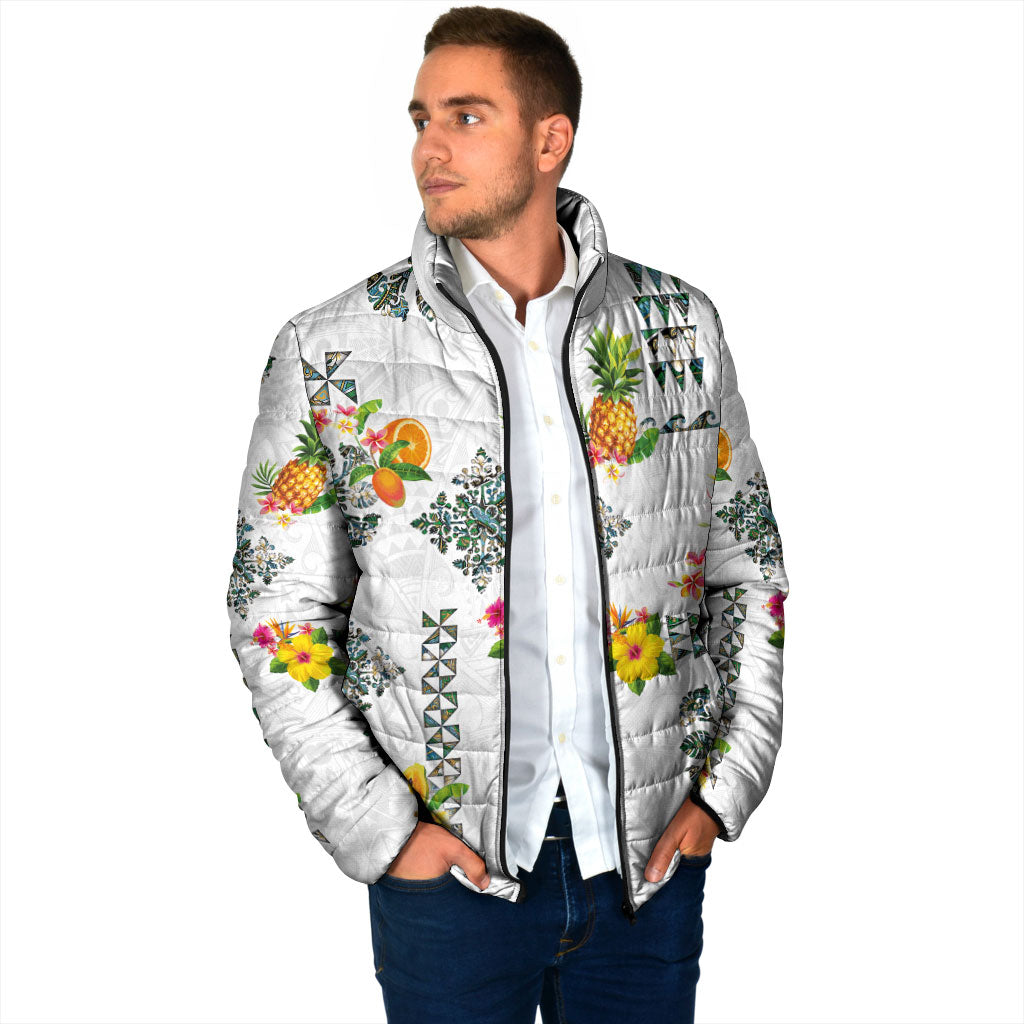 Hawaiian Quilts Padded Jacket Tropical Fruits and Plants LT03 - Polynesian Pride