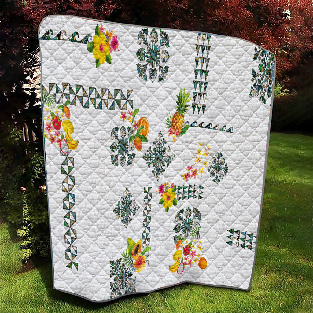 Hawaiian Quilts Quilt Tropical Fruits and Plants LT03 - Polynesian Pride