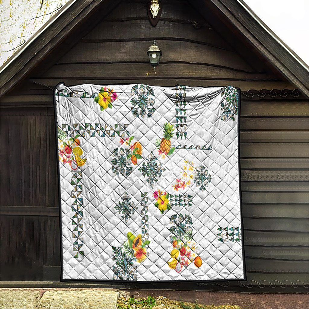 Hawaiian Quilts Quilt Tropical Fruits and Plants LT03 - Polynesian Pride