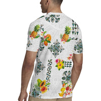 Hawaiian Quilts Rugby Jersey Tropical Fruits and Plants LT03 - Polynesian Pride