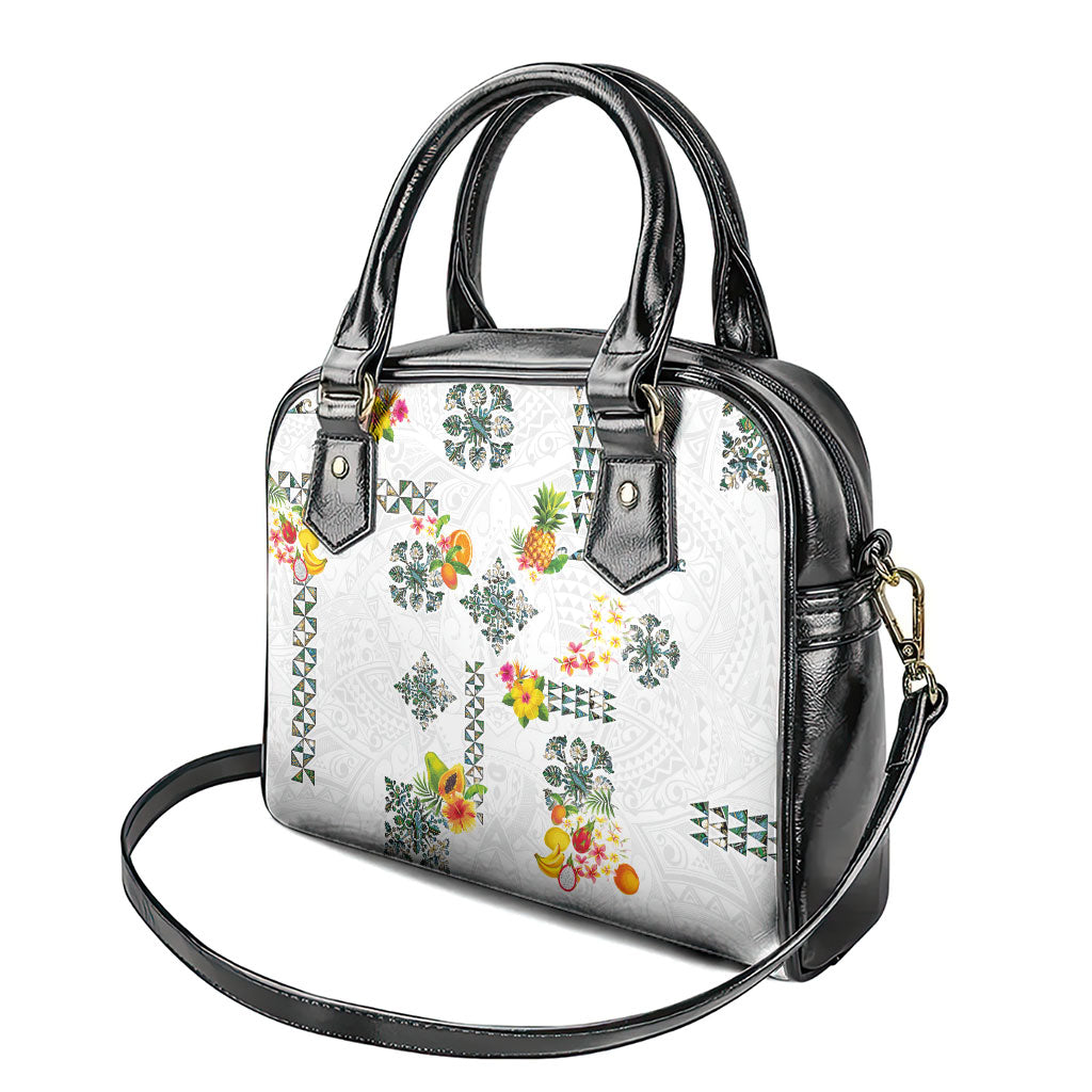 Hawaiian Quilts Shoulder Handbag Tropical Fruits and Plants LT03 - Polynesian Pride