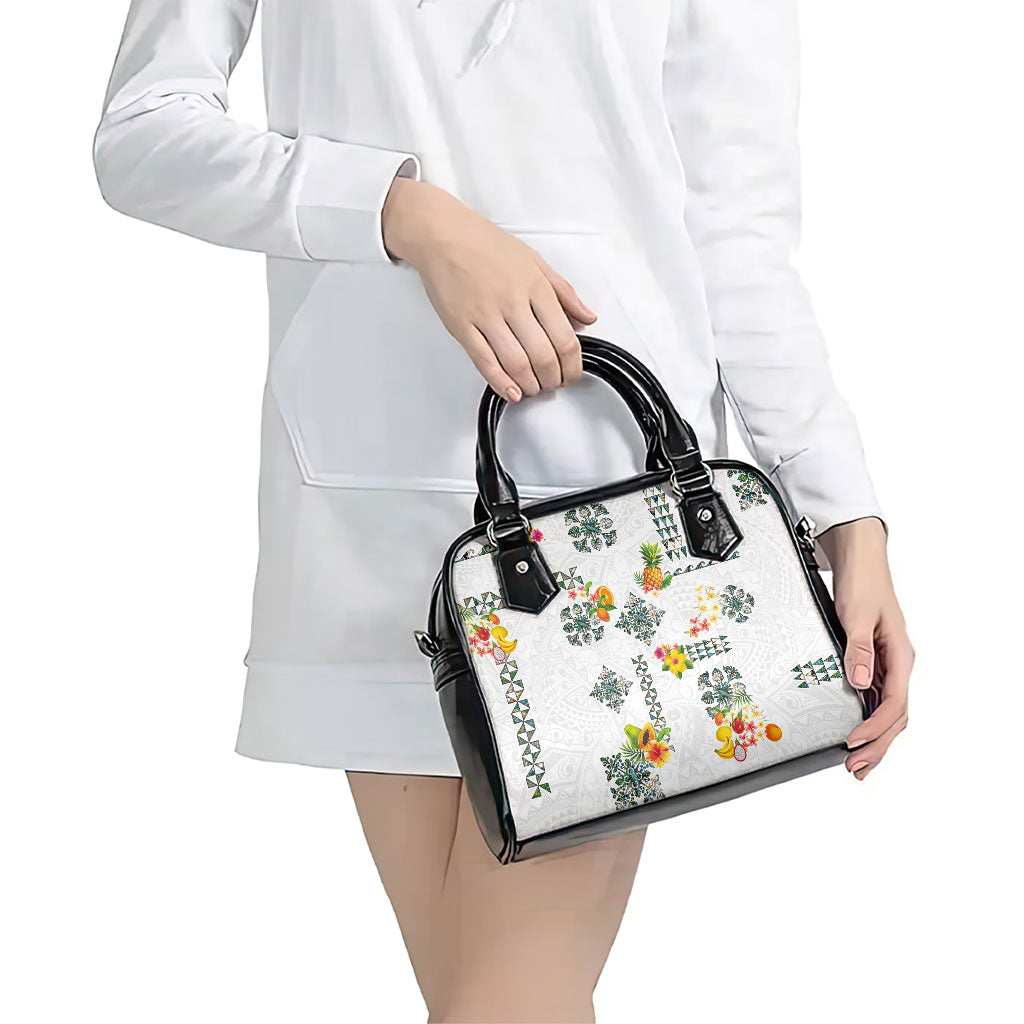 Hawaiian Quilts Shoulder Handbag Tropical Fruits and Plants LT03 - Polynesian Pride