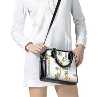 Hawaiian Quilts Shoulder Handbag Tropical Fruits and Plants LT03 - Polynesian Pride