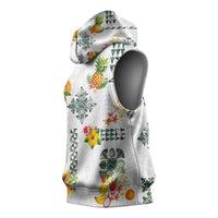 Hawaiian Quilts Sleeveless Hoodie Tropical Fruits and Plants LT03 - Polynesian Pride