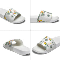 Hawaiian Quilts Slide Sandals Tropical Fruits and Plants LT03 - Polynesian Pride