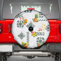 Hawaiian Quilts Spare Tire Cover Tropical Fruits and Plants LT03 - Polynesian Pride