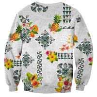 Hawaiian Quilts Sweatshirt Tropical Fruits and Plants LT03 - Polynesian Pride