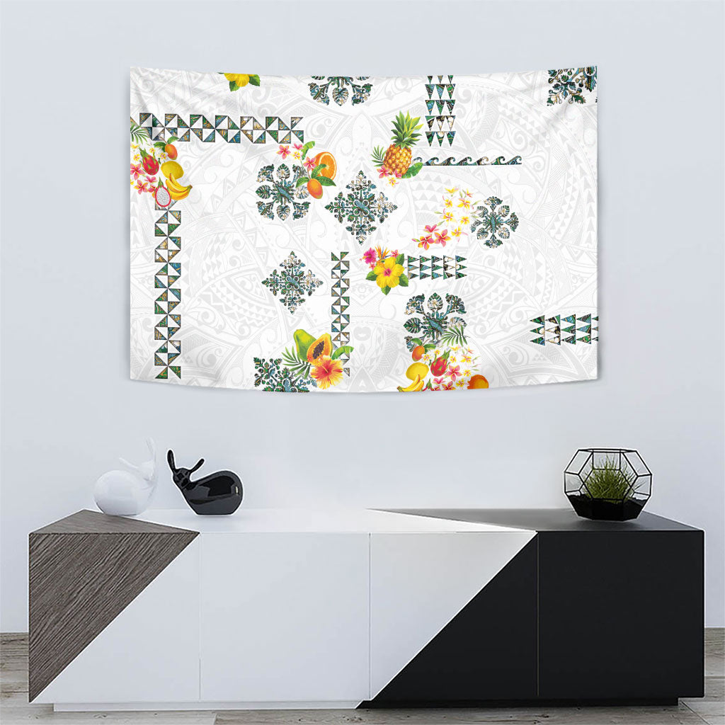 Hawaiian Quilts Tapestry Tropical Fruits and Plants LT03 - Polynesian Pride