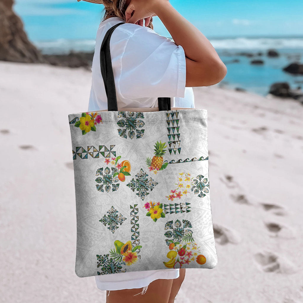 Hawaiian Quilts Tote Bag Tropical Fruits and Plants LT03 - Polynesian Pride