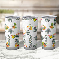 Hawaiian Quilts Tumbler Cup Tropical Fruits and Plants LT03 - Polynesian Pride