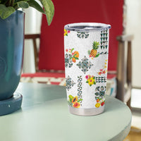 Hawaiian Quilts Tumbler Cup Tropical Fruits and Plants LT03 - Polynesian Pride