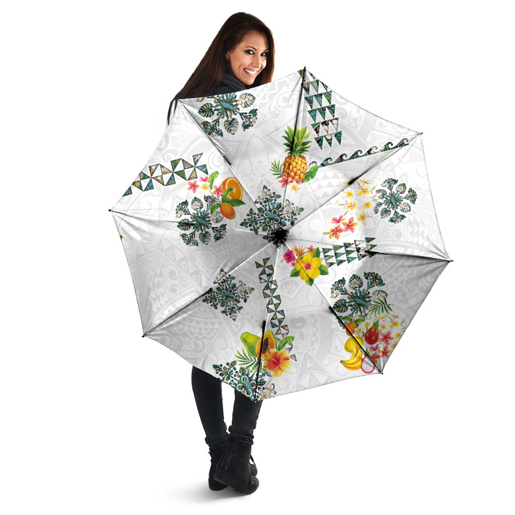 Hawaiian Quilts Umbrella Tropical Fruits and Plants LT03 - Polynesian Pride