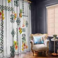 Hawaiian Quilts Window Curtain Tropical Fruits and Plants LT03 - Polynesian Pride