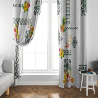 Hawaiian Quilts Window Curtain Tropical Fruits and Plants LT03 - Polynesian Pride