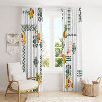 Hawaiian Quilts Window Curtain Tropical Fruits and Plants LT03 - Polynesian Pride