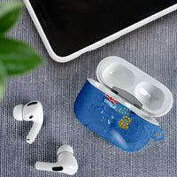 Tuvalu Heritage AirPods Case Map of the Islands and Polynesia Pattern LT03 - Polynesian Pride