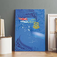 Tuvalu Heritage Canvas Wall Art Map of the Islands and Polynesia Pattern LT03 - Polynesian Pride
