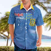 Tuvalu Heritage Hawaiian Shirt Map of the Islands and Polynesia Pattern LT03 - Polynesian Pride