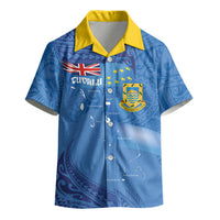 Tuvalu Heritage Kid Hawaiian Shirt Map of the Islands and Polynesia Pattern LT03 - Polynesian Pride