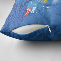 Tuvalu Heritage Pillow Cover Map of the Islands and Polynesia Pattern LT03 - Polynesian Pride