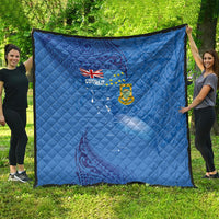 Tuvalu Heritage Quilt Map of the Islands and Polynesia Pattern LT03 - Polynesian Pride