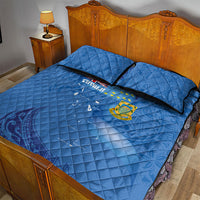 Tuvalu Heritage Quilt Bed Set Map of the Islands and Polynesia Pattern LT03 - Polynesian Pride