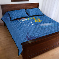 Tuvalu Heritage Quilt Bed Set Map of the Islands and Polynesia Pattern LT03 - Polynesian Pride