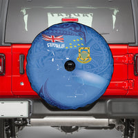 Tuvalu Heritage Spare Tire Cover Map of the Islands and Polynesia Pattern LT03 - Polynesian Pride