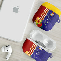 Kiribati Heritage AirPods Case Map of the Islands and Polynesia Pattern LT03 - Polynesian Pride