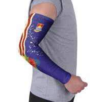 Kiribati Heritage Arm Sleeves Map of the Islands and Polynesia Pattern LT03 - Polynesian Pride