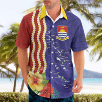Kiribati Heritage Hawaiian Shirt Map of the Islands and Polynesia Pattern LT03 - Polynesian Pride