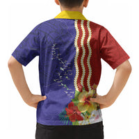 Kiribati Heritage Hawaiian Shirt Map of the Islands and Polynesia Pattern LT03 - Polynesian Pride