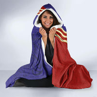 Kiribati Heritage Hooded Blanket Map of the Islands and Polynesia Pattern LT03 - Polynesian Pride