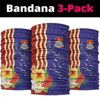 Kiribati Heritage Neck Gaiter Map of the Islands and Polynesia Pattern LT03 package One Size: 25*50cm Multicolor - Polynesian Pride
