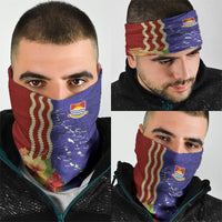 Kiribati Heritage Neck Gaiter Map of the Islands and Polynesia Pattern LT03 - Polynesian Pride