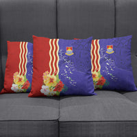 Kiribati Heritage Pillow Cover Map of the Islands and Polynesia Pattern LT03 - Polynesian Pride