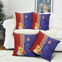 Kiribati Heritage Pillow Cover Map of the Islands and Polynesia Pattern LT03 - Polynesian Pride