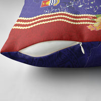 Kiribati Heritage Pillow Cover Map of the Islands and Polynesia Pattern LT03 - Polynesian Pride