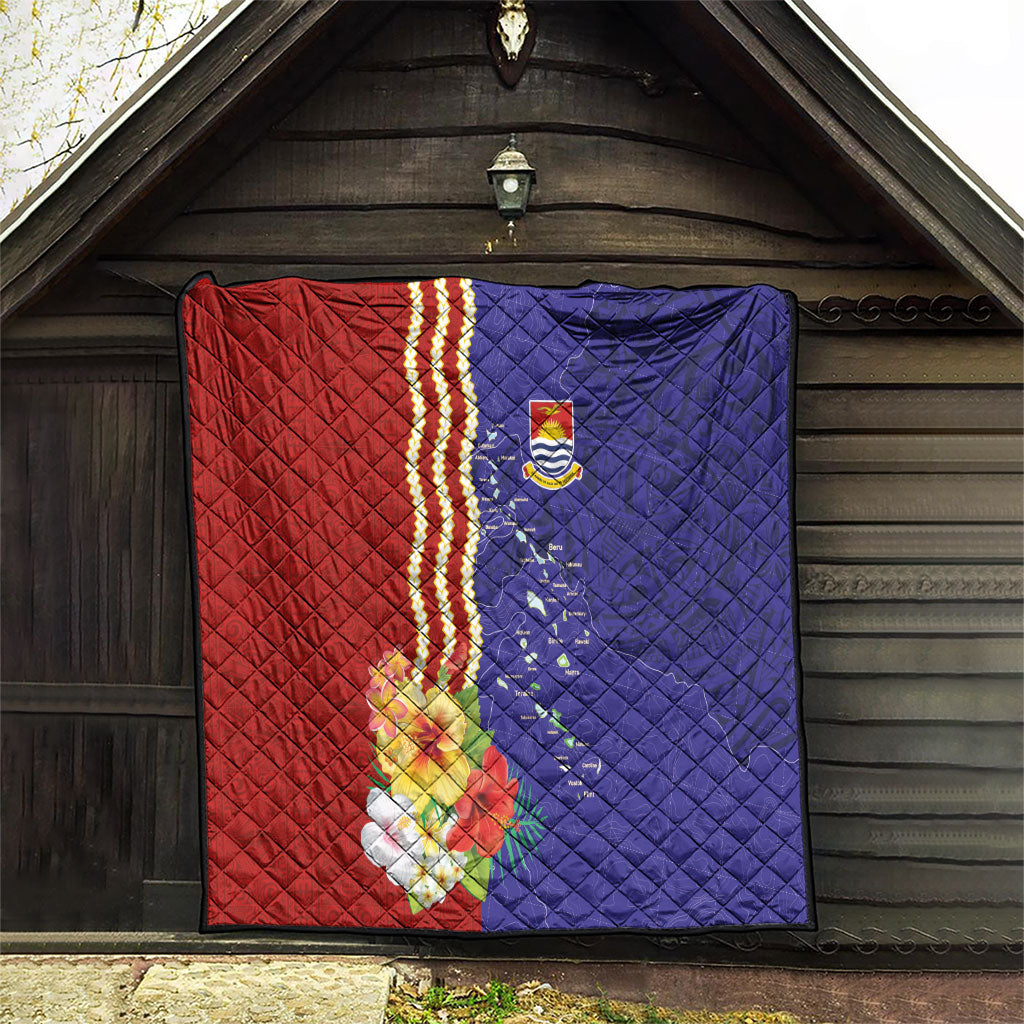 Kiribati Heritage Quilt Map of the Islands and Polynesia Pattern LT03 - Polynesian Pride