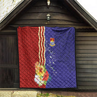 Kiribati Heritage Quilt Map of the Islands and Polynesia Pattern LT03 - Polynesian Pride